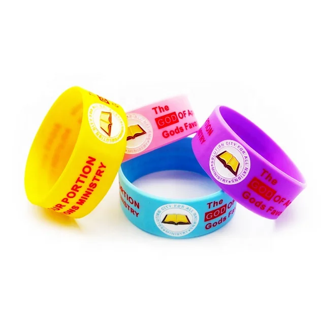 Engrave laser silicone wristband debossed silicone bracelet