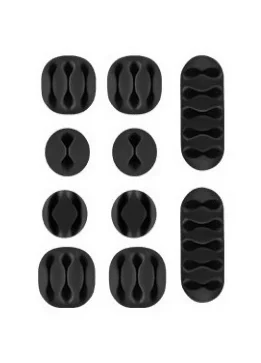 10 Mixed Muti Pack  Charger Magnetic Cable Holder Clips
