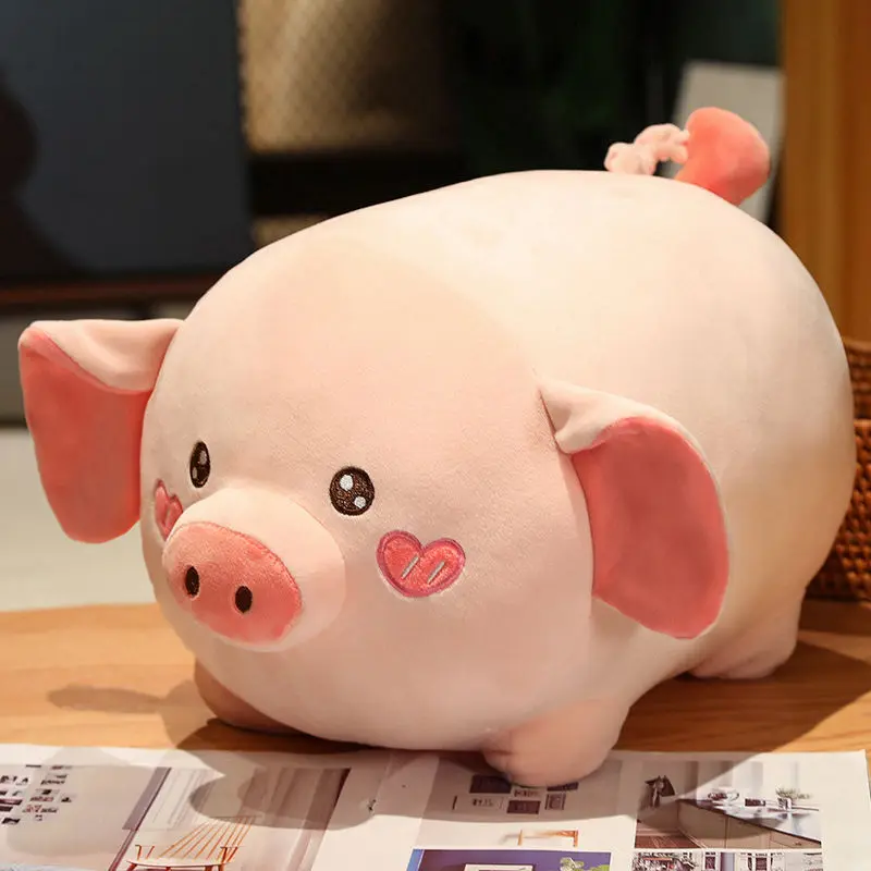 Cute Pig Doll Plush Toy Papa Pig Doll Ragdoll Boys Pillow Bed Sleeping