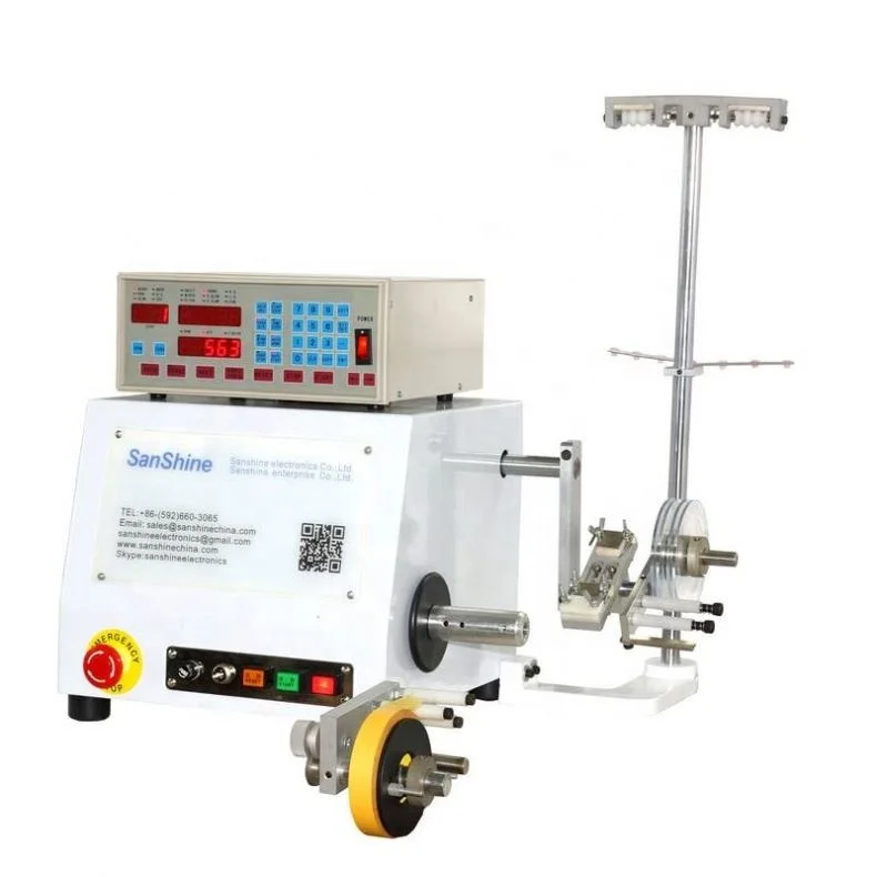 Common mode noise filter winding machine