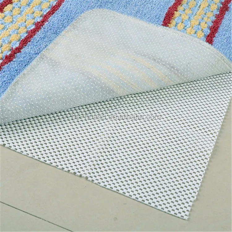 PVC Foam Extra Thick Anti Slip Rug Pad for Hardwood Floors Carpet Underlay Slip Resistant Grip Pads