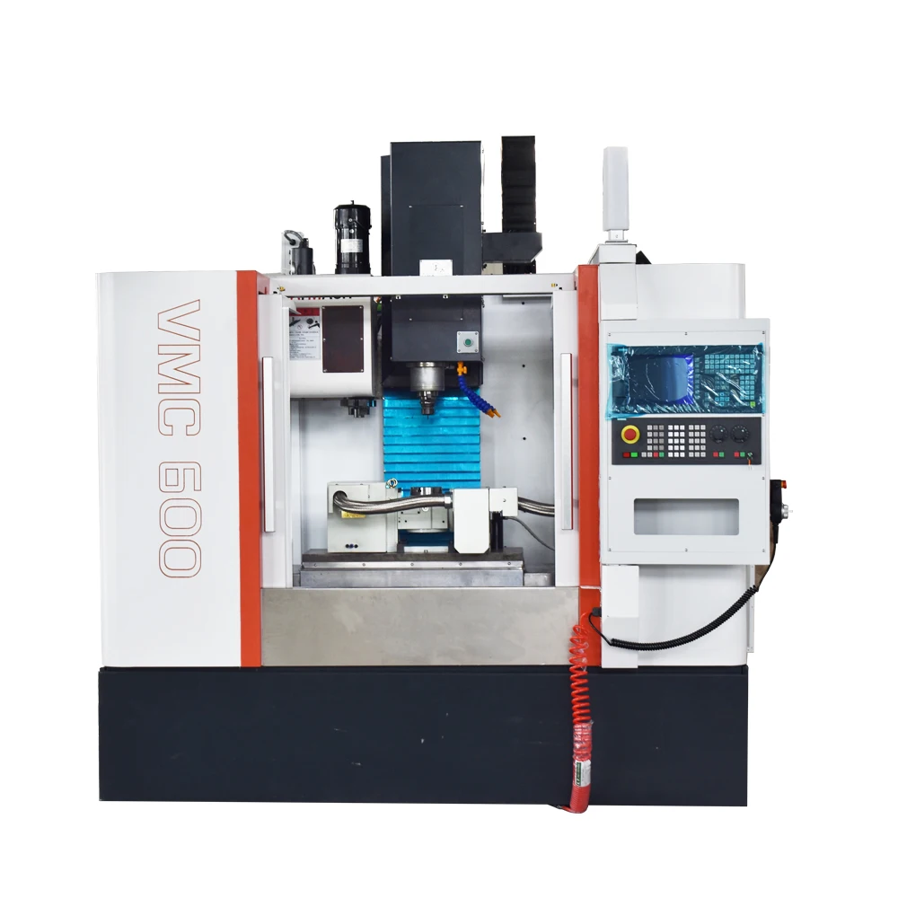 Taiwan linear guide way 5 axis cnc milling machine price list VMC600 GSK controller vmc cnc machine price in India