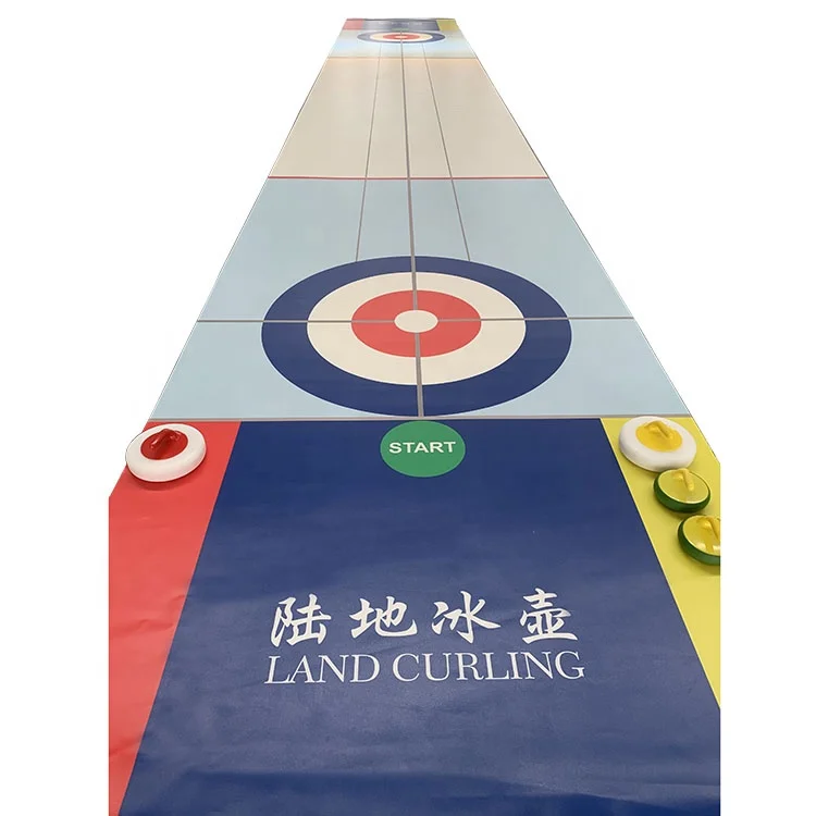 Plastic Curling Stone Curling Game Curling Sport Curling Toys Curling Track and Floor Curling Stone for Sale