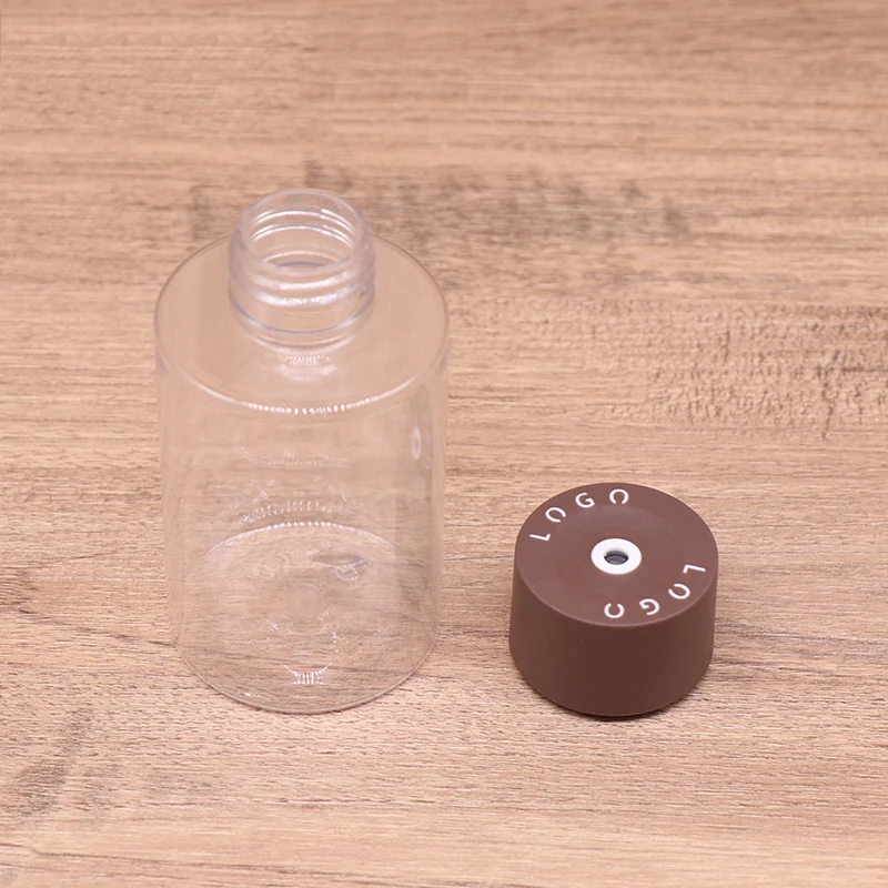 New Design Muliti Color Plastic Cap Bottle Empty Toner Makeup Remover Bottle With Cap