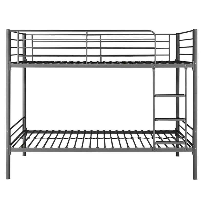 cheap metal double bunk bed for teens