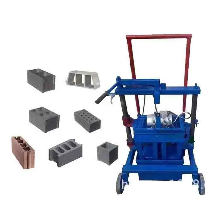 Automatic 2-45  small brick making machine semi-automatic brick press machine