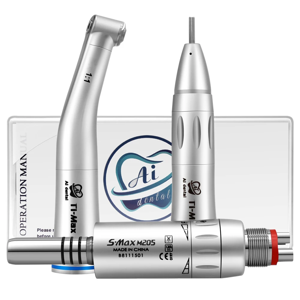 M205S другое стоматологическое оборудование прямой наконечник внутренний водяной воздушный двигатель соединение с 4 отверстиями низкоскоростной контр-угол хирургический набор инструментов