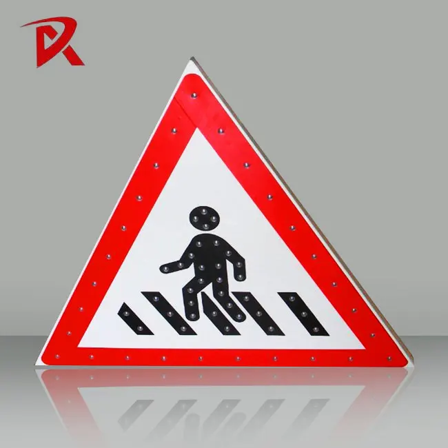 Highly Reflective Traffic Safety Aluminium Sign