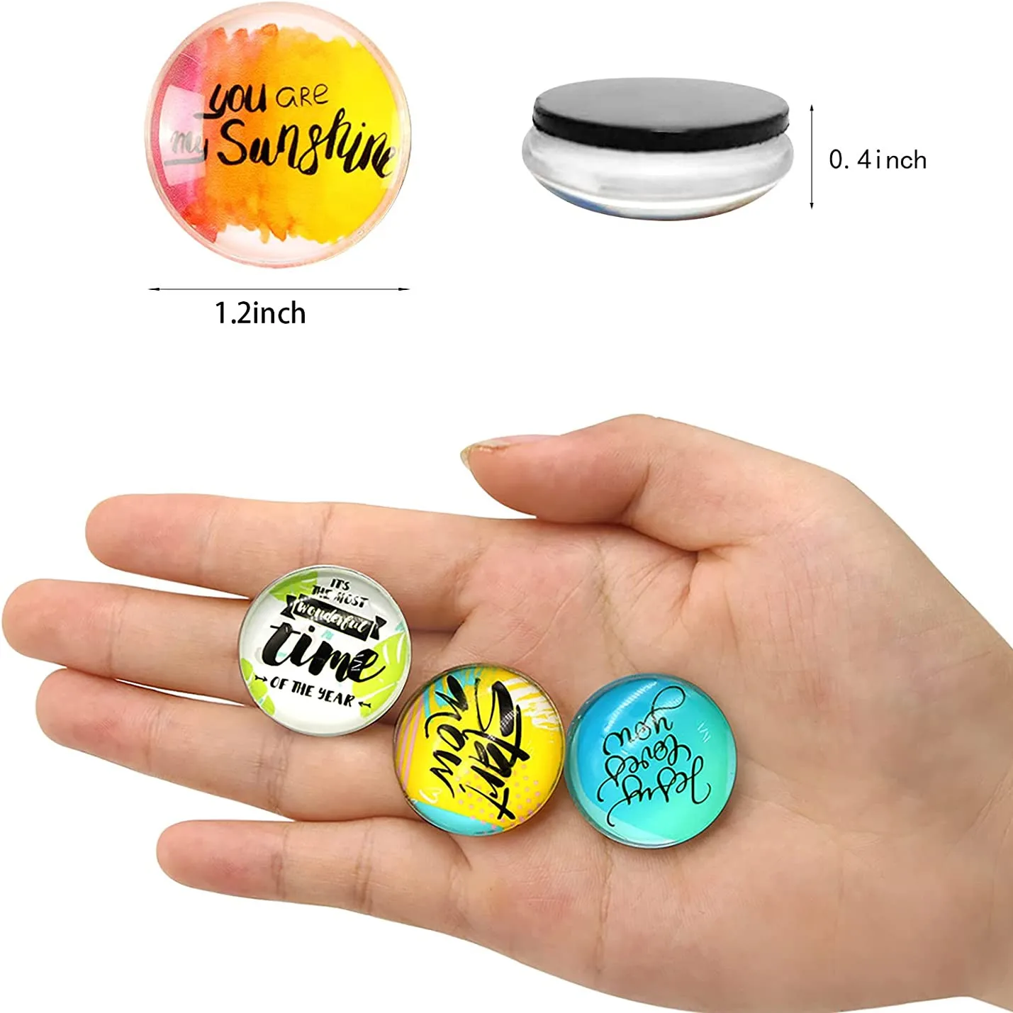 Factory Direct To Do Magnets Glass Magnet Strong For Fridge Cosmetics