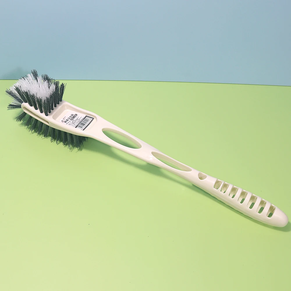 Indian market best-seller plastic double hockey brush bathroom sanitary toilet brush bathroom washing tool brush