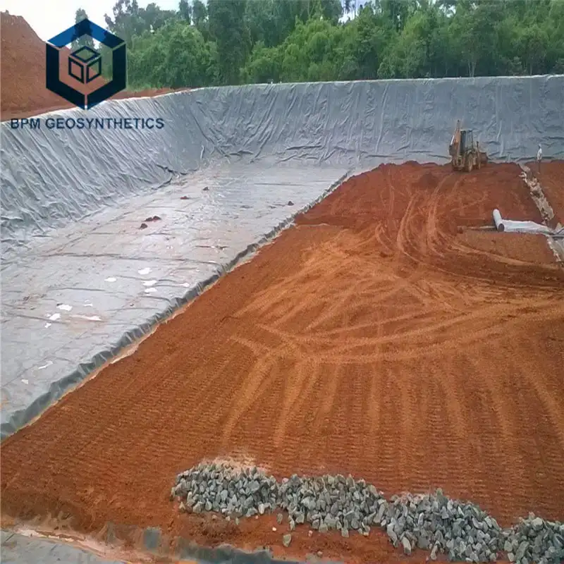 Smooth Textured Hdpe Geomembrane Liner Landfill Geomembrane For Landfill