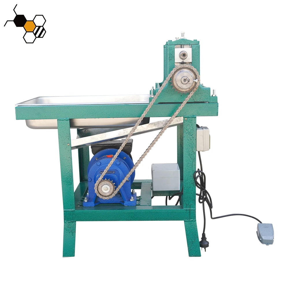 Beekeeping Equipment Tools Full Automatic Embossing Beeswax Comb Foundation Roller Machine Electric Power Multi Function Alloy