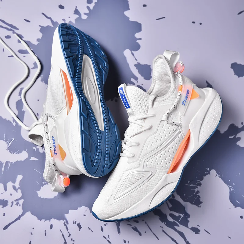 2022 Oem High Quality Custom White Designer Adult Men Walking Style Casual Marathon Running Shoes Sneakers Zapatillas Deportivas
