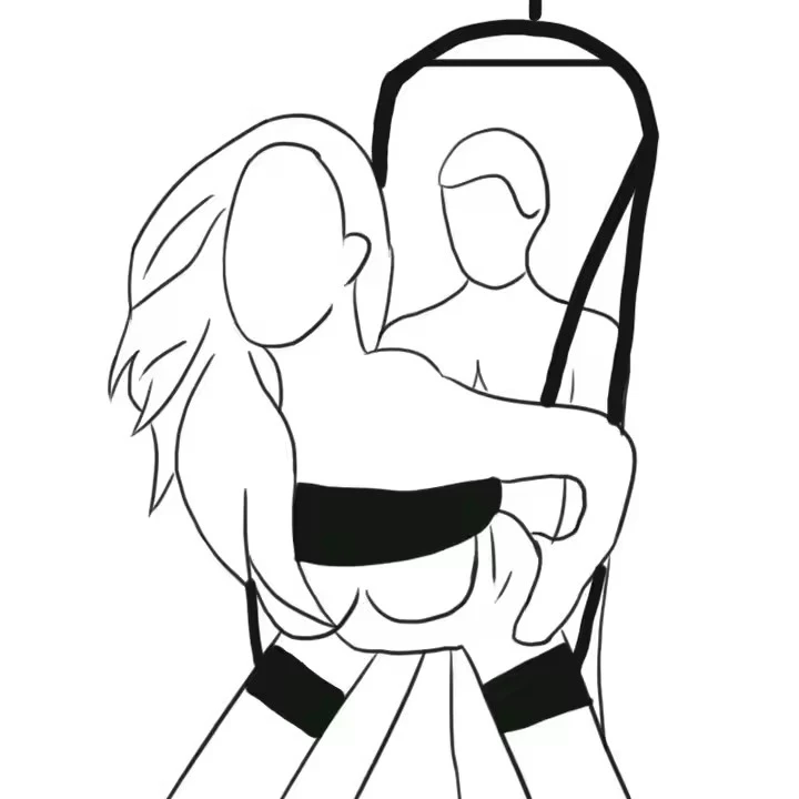 SM Sex Position Love Strong Swing Sex furniture Auxiliary tool prop Fantasy Yoga Erotic toy
