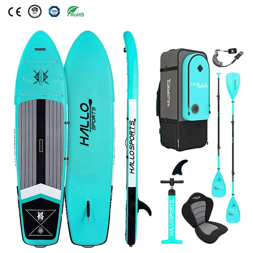 Hallosports 082 premium yoga stand up paddle board sup board paddle board for surfing