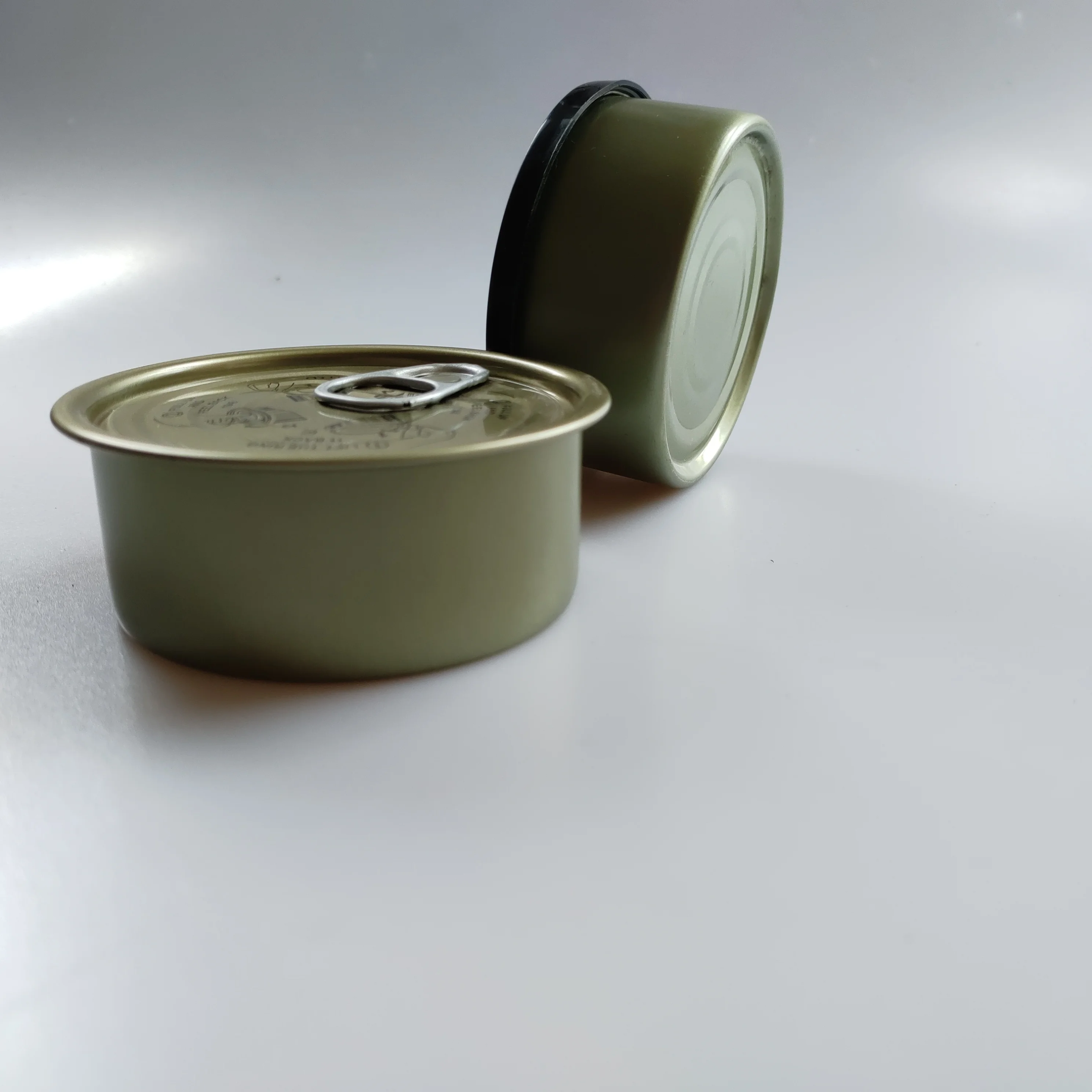 
machine seal easy open tin canned fish empty cans customizable size sufficient supply 