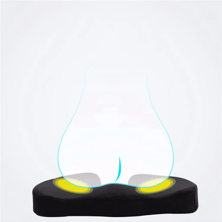 Hot sale coccyx orthopedic car memory foam seat cushion