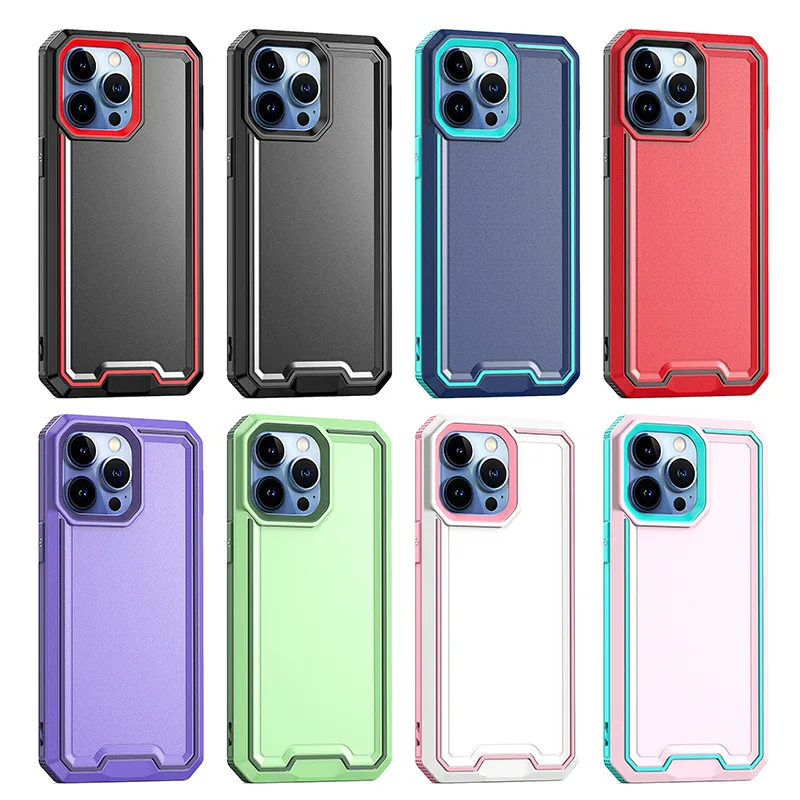 Military Grade 4 corner Shockproof Case Resistant Drop Protective Case For iPhone 14 PRO MAX 13 12 11 Full Body Rugged Cover