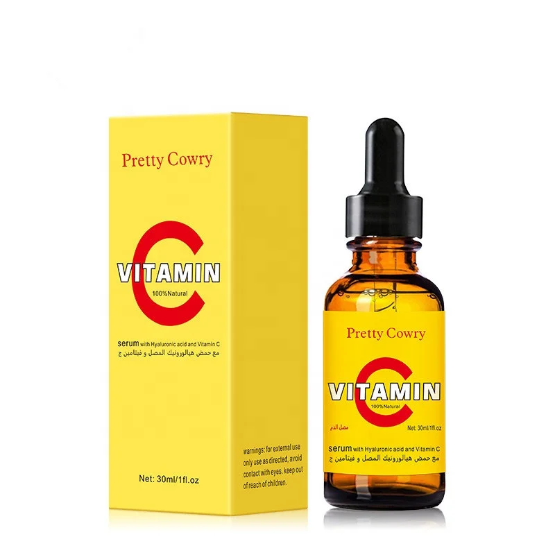 Hyaluronic Acid Vitamin C Serum Anti-aging Whitening Pore Shrinking Serum