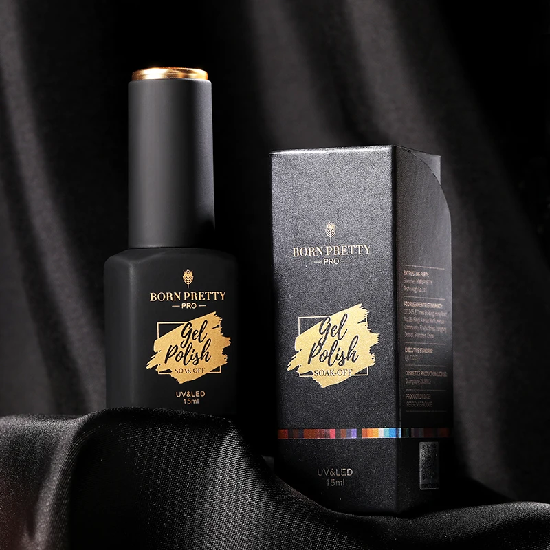 От BORN PRETTY-Pro 15 мл прозрачные не протирать с зеркальным блеском закаленное лаки для ногтей Гель-лак для ногтей профессиональная Нейл-арт краска продукты