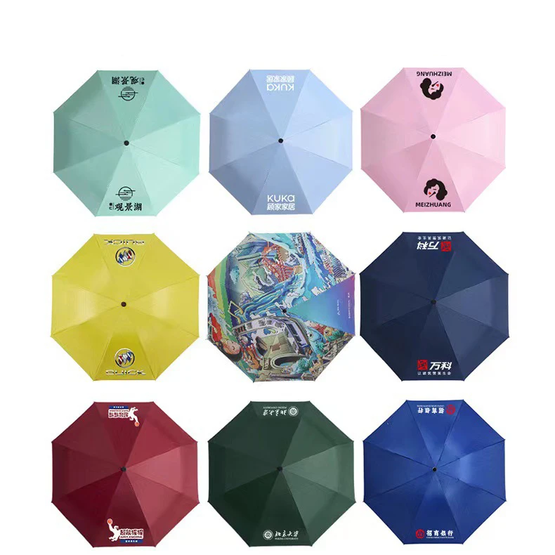 HJH531 Custom LOGO Windproof Reverse C-Hook Male Umbrella Reverse  Folding Long Shank Double Layer Inverted Umbrellas For Women