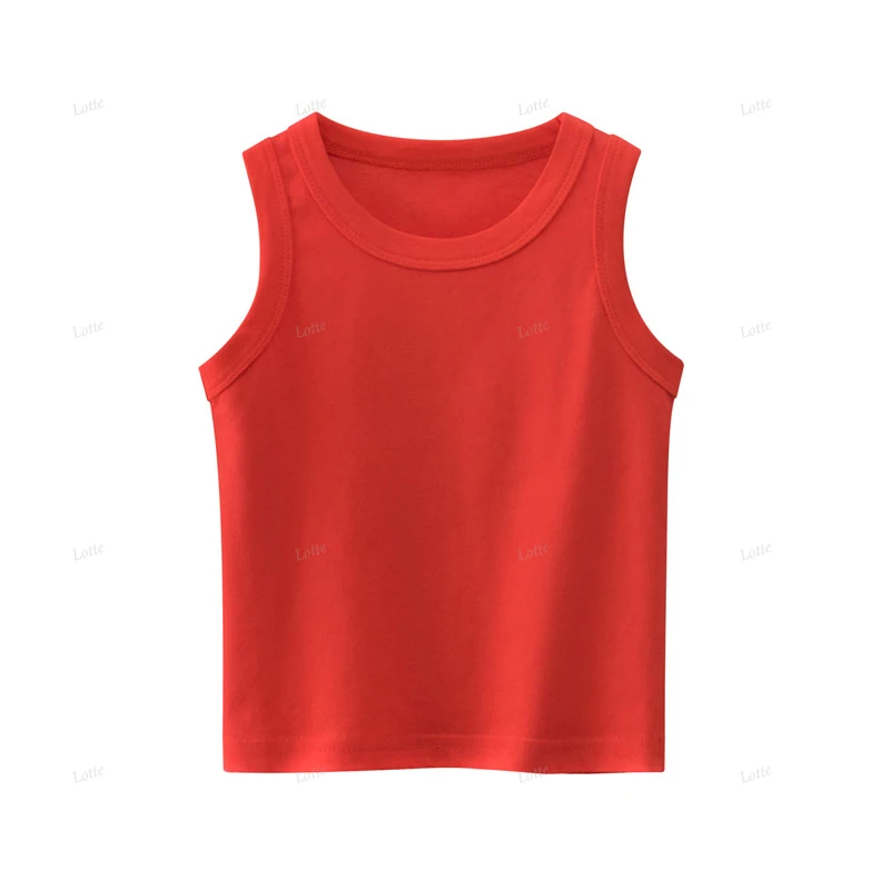 New Arrival Summer Tank Top For Boys Children Undershirt Cotton Kids Underwear Teenager Baby Singlets Clothing