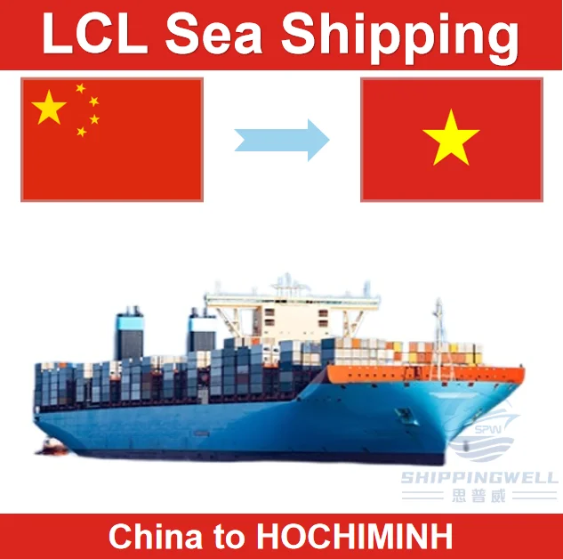 Cheap DDP Sea Freight Shipping LCL From Shenzhen Guangzhou China to HOCHIMINH Vietnam by Door to Door and Customs Clearance