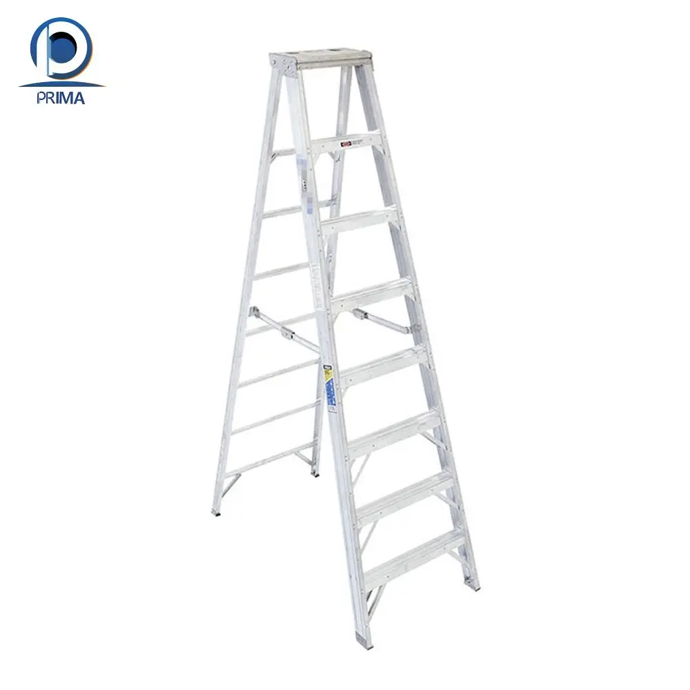 CBDMART Aluminium Ladder House Hold Ladder Aluminium Portable Ladder for Indoor and Outdoor Use