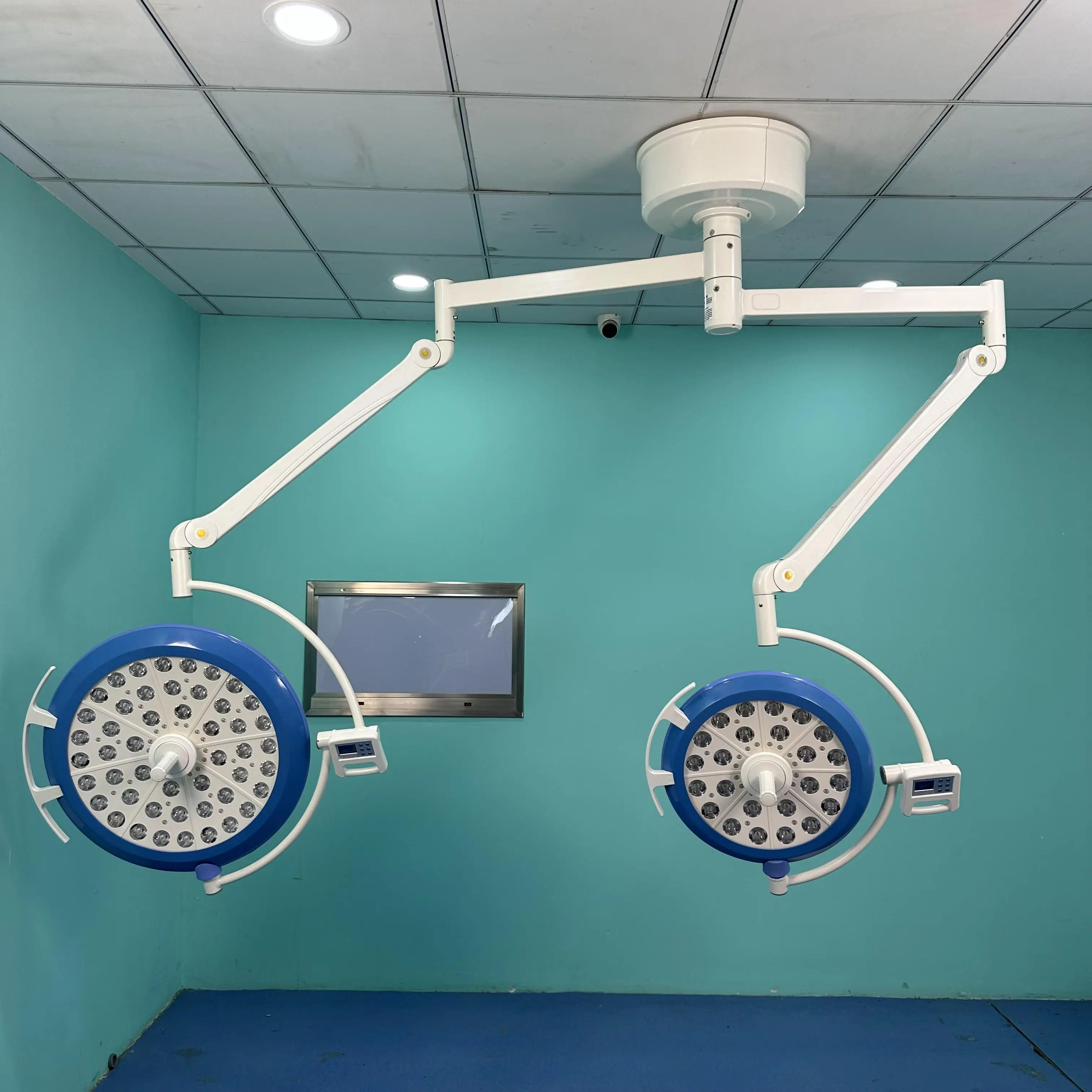 LTSL45 New Arrival Double Big Bulbs Medical Lamp Shadowless Ceiling Light Surgical LED Operation Lamp