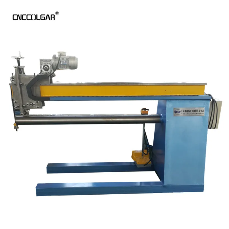 Duct lock seam closing machine Lock seamer Round duct machine for factory