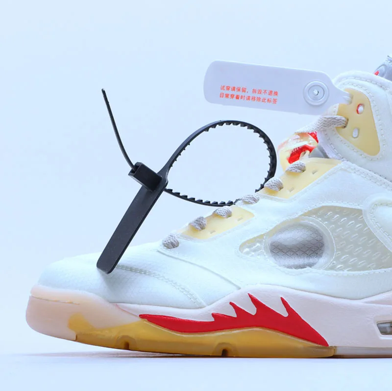 New Trendy Genuine Leather Shoes High AJ5 Basketball Sneakers Running OW Oregon Ducks Bluebird Mens Trainers Air Jordaneliedlys