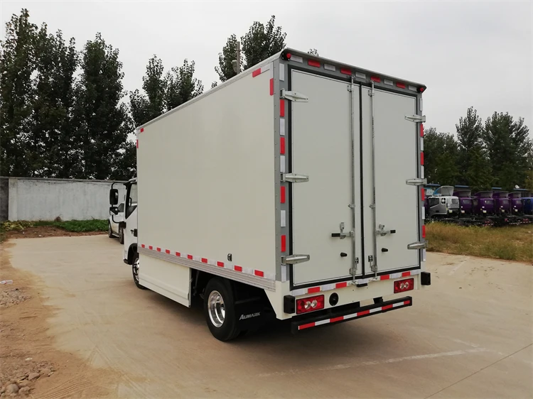 Cheap Truck Boxes Gi Steel Composite Panel Cargo Box Truck Body Pop Dry Truck Body
