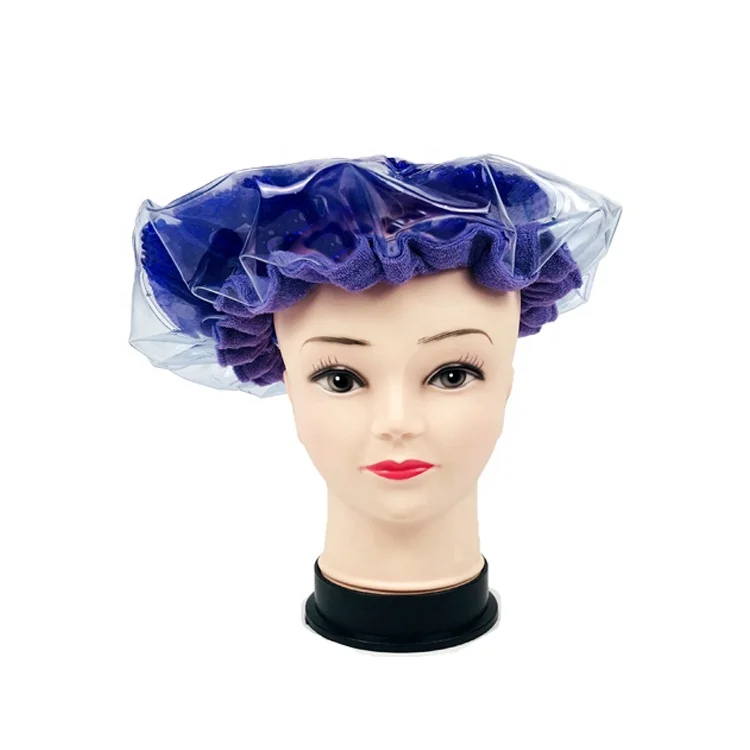 New Design Deep Conditioning Heat Cap For Hair Care Treatment  Luxury shower cap Gel Bead Hair Cap for Salon (62315827663)