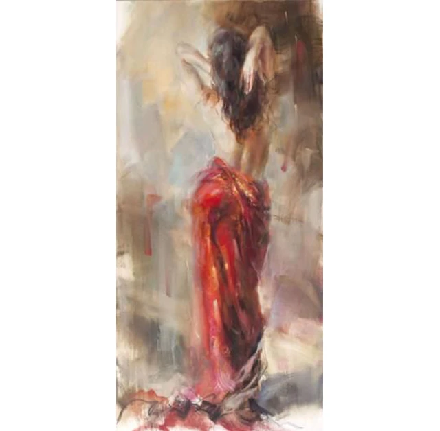 New sex girls back dancing  oil painting naked women  woman canvas painting at livroom