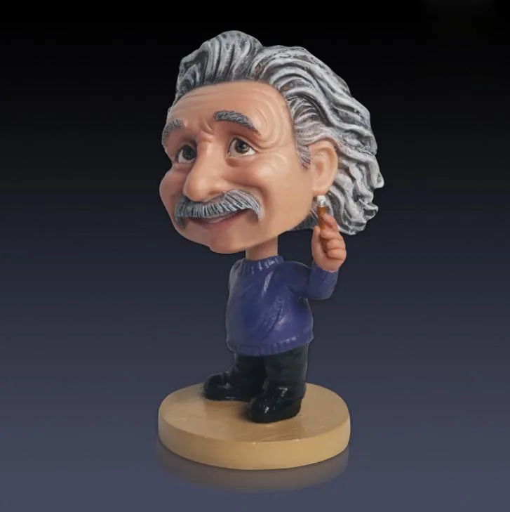 Custom Resin Famous People Pop Funko Einstein Bobblehead