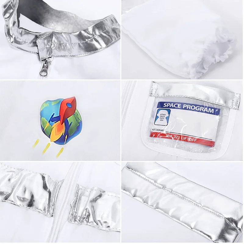 Kids TV movie Costume Boys Girls Astronaut Cosplay costume Clothing set