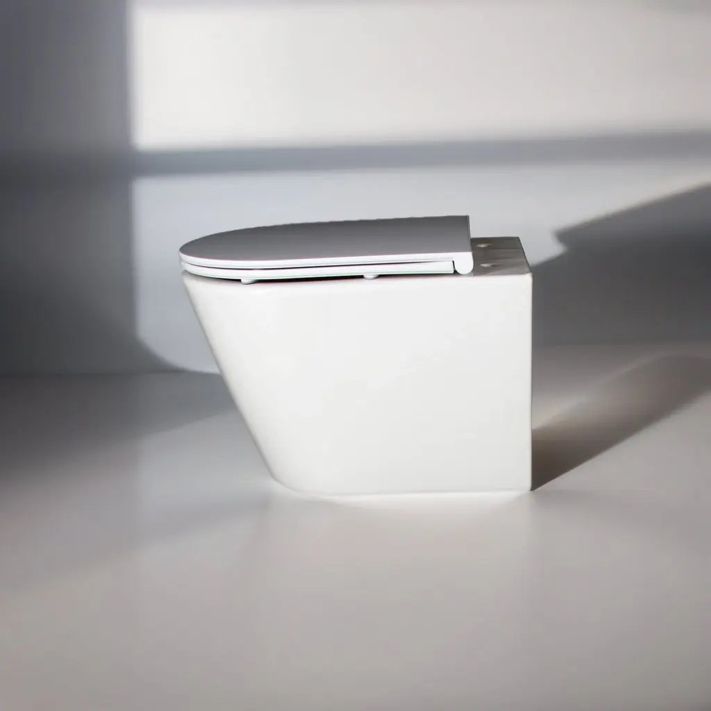 Water Closet Dual Flush Bathroom WC Wall Mounted Wall Hung Ceramic Toilets