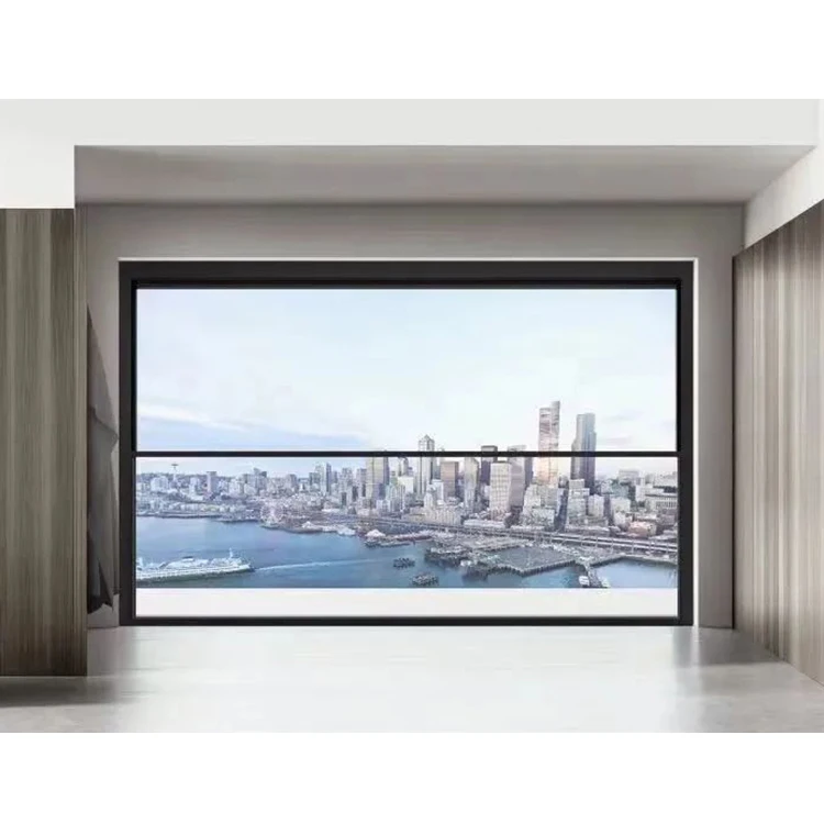 Whole House Custom Tempered Glass Windows Ventana Electrico Sound Proof Windows Automatic For Residence