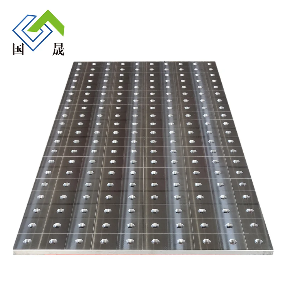 Precision Cast Iron 3D Welding Table Three Dimensional Flexible Platform