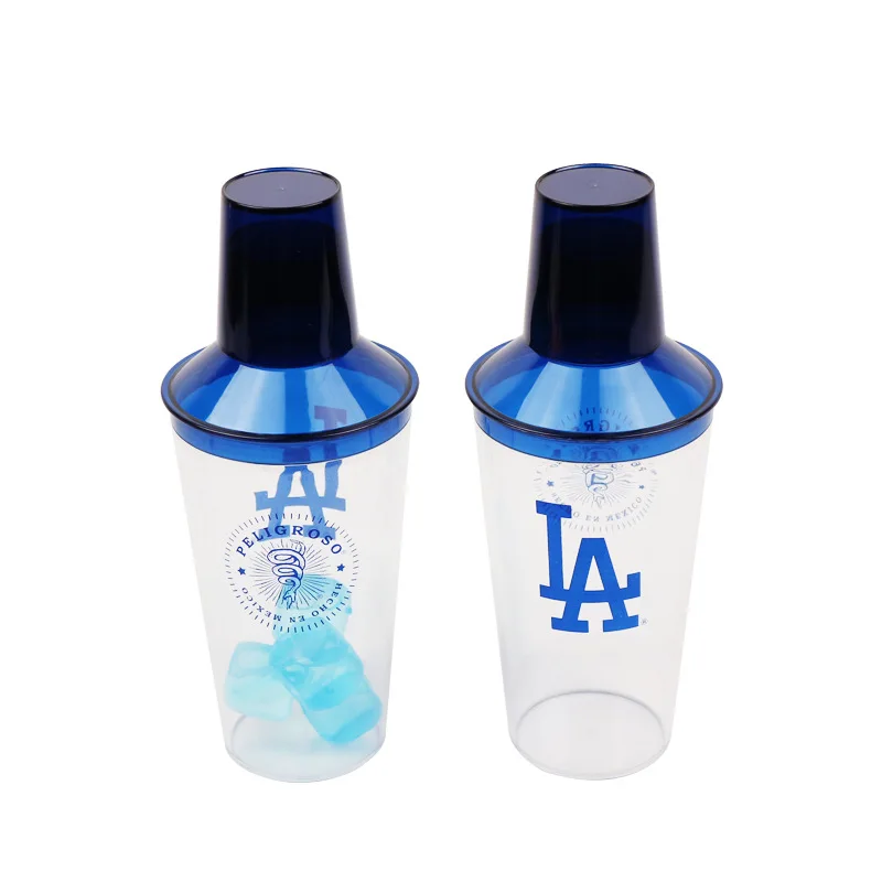 Professional Bar Customized Cocktail Shaker Plastic  PS with CE Certificate