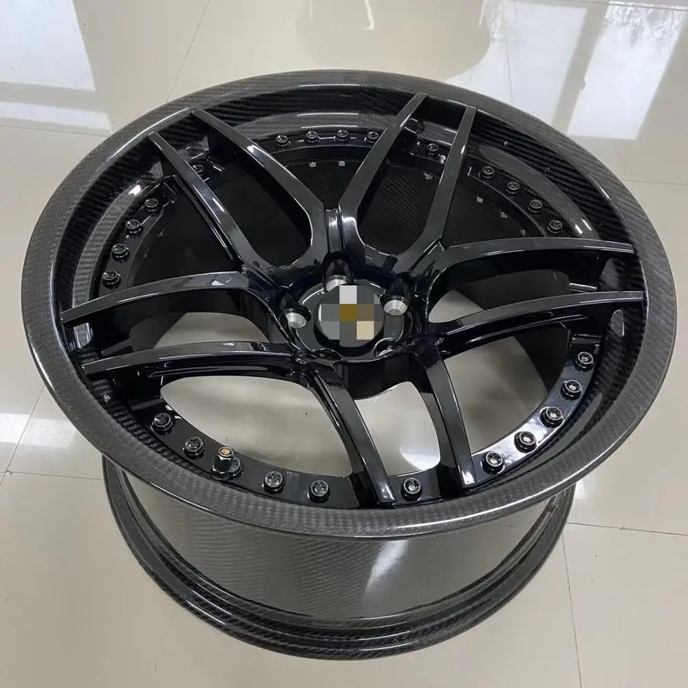 hot selling  carbon fiber  customized car forged wheel