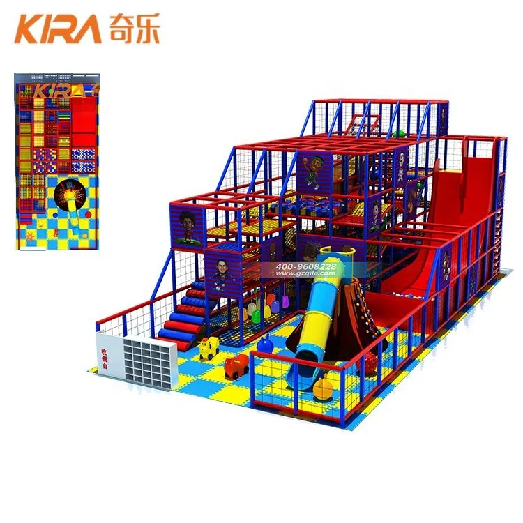 Высококачественный детский лабиринт, мягкая игровая площадка, батут, Оборудование Для крытой игровой площадки