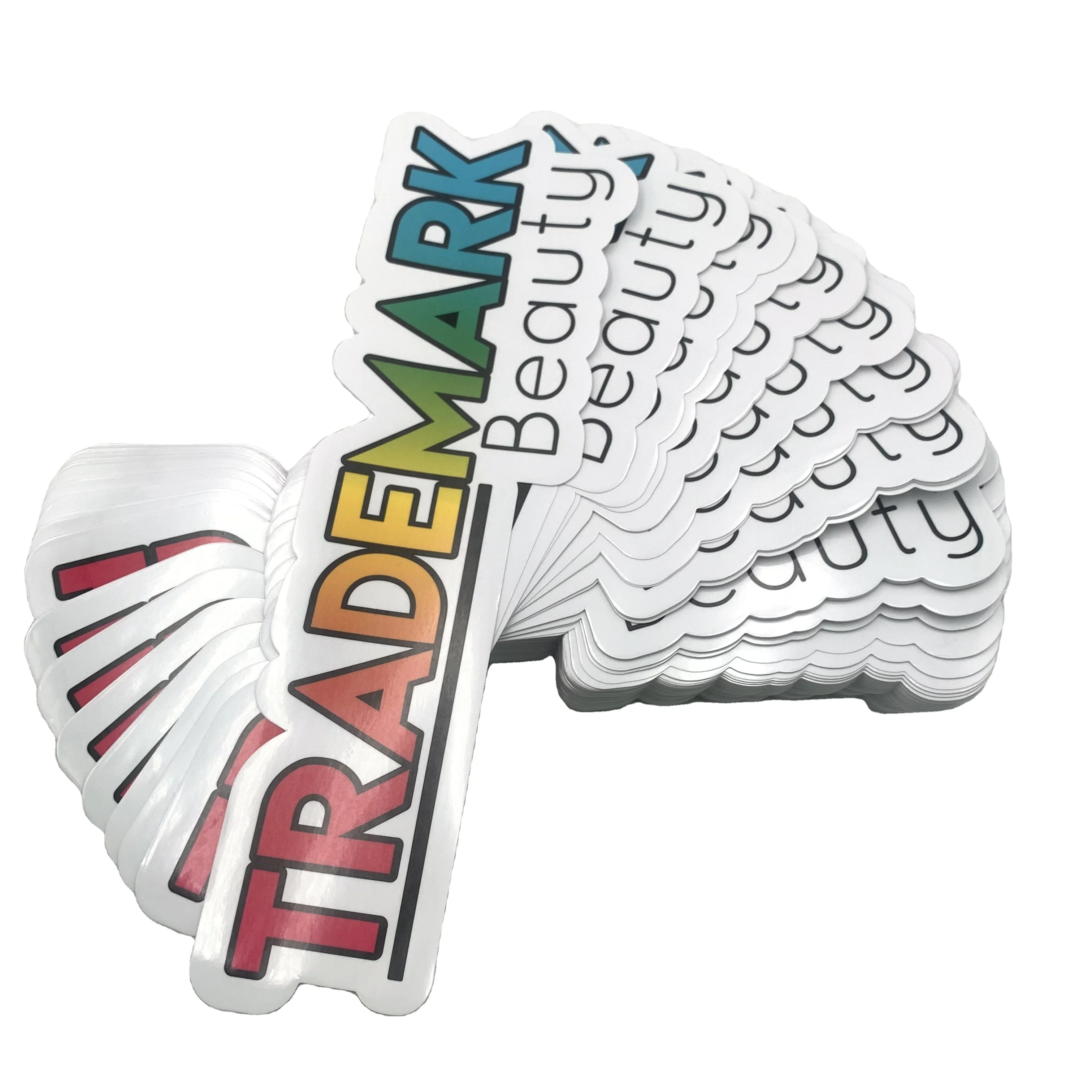 High Quantity Custom Printed Waterproof Clear Vinyl Stickers