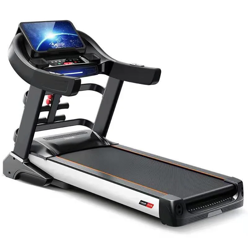 Folding Treadmill with Incline Electric for Home Foldable Bluetooth Music Cup Holder Walk Running Machine Gym Exercise Fitness