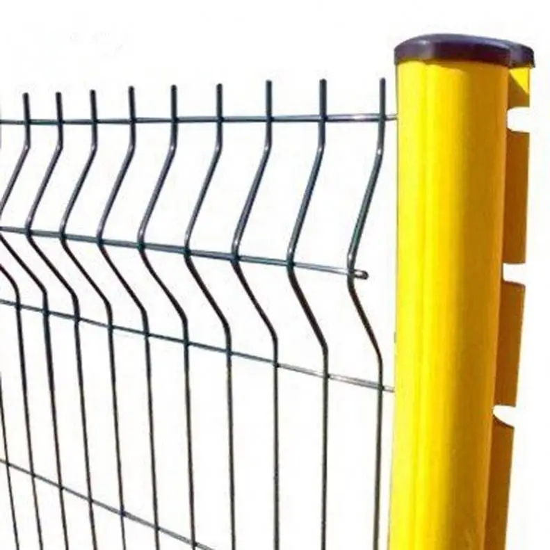Factory Peach-Shaped Column Fence Mesh Air Conditioner Wrought Iron Fence Design