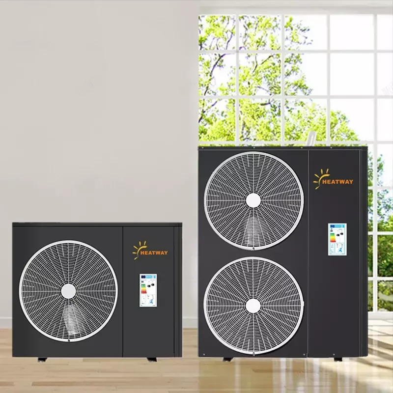 R3210kw  inverter heat pump air conditioner, heating in winter and cooling in summer output hot water