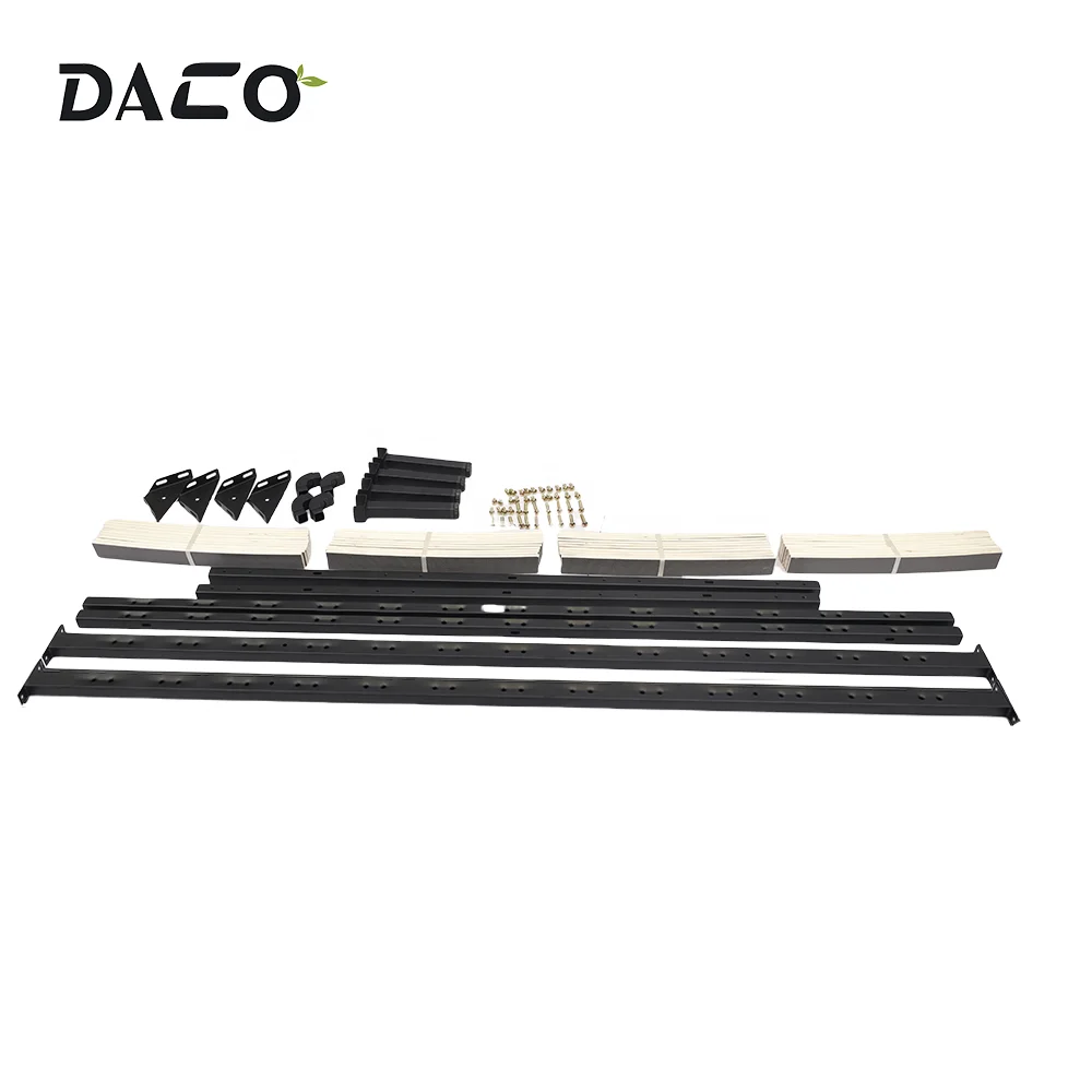 king size poplar wood slats frames Reinforced disassembled kits Metal Platform Bed Frame with bed legs