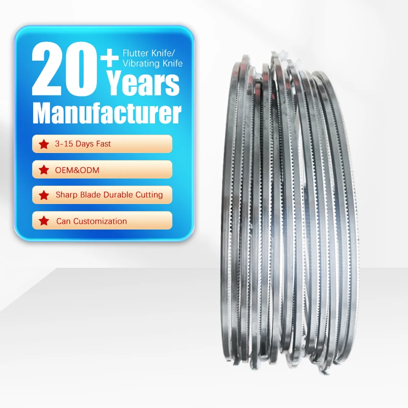 CNC Sponge Cutting Trembling Knife Saw Blades For Horizontal Fast Wire Cutter