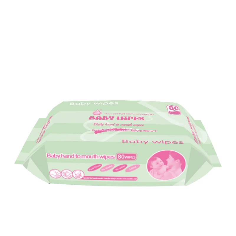 
Wet wipes manufacturer Baby Wipes Sensitive RO pure Water non-woven no alcohol no addition Customized 