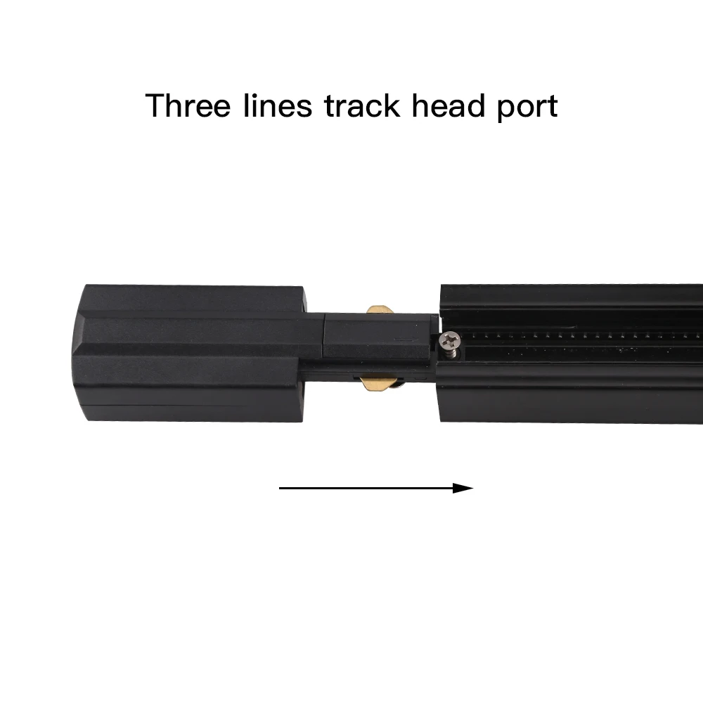  High Quality 1m 1.5m 3 Wire 1 Phrase Circuit Aluminum Led Track Rail